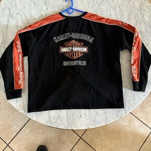 Harley-Davidson Men’s Long Sleeve Racing Shirt – Size 3XL